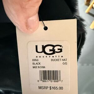 UGG Classic Black Shearling Hat